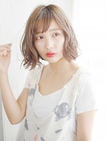 ナル 白山神社参道通り店(nalu)&nbsp;透け感ハイトーンのゆるカール