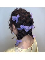 ノーブル 白金台店(Noble by PROGRESS)&nbsp;リボンヘアアレンジ
