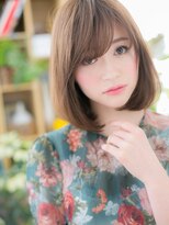 カバーヘア ブリス 戸田公園西口店(COVER HAIR bliss)&nbsp;■bliss戸田公園104-7★■斜めバングxワンカールフェミニンボブ!