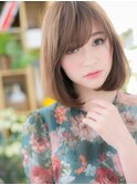 ■bliss戸田公園104-7★■斜めバングxワンカールフェミニンボブ!