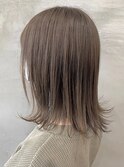 ブリーチなし・ミルクティーカラー