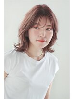 モッズ ヘア 富山店&nbsp;ミディアム20　肩につく外はねスタイル