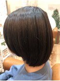 キッズ　輪郭カバーボブ