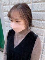 プチメゾントウキョウ(Petit Maison Tokyo)&nbsp;フェイスフレーミング_ミルクティグレージュ_ケアブリーチ