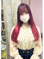 ガルボ ヘアー(garbo hair)&nbsp;#ハイトーン#ピンク#10代#20代#高知