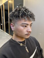 メンズ ラピス 横浜店(Men’sLapis) 短髪スパイラルメッシュ