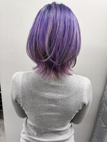 ジオラマ(DIORAMA)&nbsp;パープル / デザインカラー / カラフル / ブリーチ