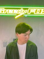グリーディーフォックス 三軒茶屋(GreedyFOX)&nbsp;波巻き/マッシュパーマ/ウルフ/ハイライト<理容室>三軒茶屋