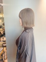 カンゴールサロン 郡山ノース(KANGOL)&nbsp;グレージュ＊ミニボブ