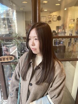 ヒカリス 東三国(HIKARIS) 笑顔溢れるブリーチなしで作るグレージュロング☆