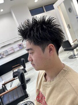 ネクスト 静岡店(NEXT) 【NEXT静岡竹田】スパイキーショート× アッシュブラック