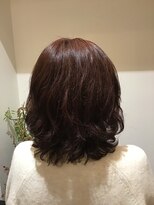 ニュースタイル 本店(NewStyle)&nbsp;ミディアムパーマ×ピンクベージュ