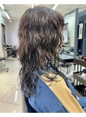 ボブパーマプードルパーマミディアムくるくるパーマゆるふわ