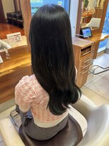 ファーレンピュア(FAHREN PURE)&nbsp;ロング／ヨシンモリ／韓国ヘア／イルミナカラー／グレージュ