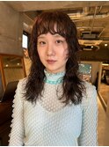 レイヤーパーマ_ミディアムパーマ_ウルフパーマ