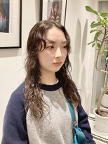 シアン 矢場町店(CYAN.)&nbsp;ブリーチ履歴でもできるウェーブパーマ