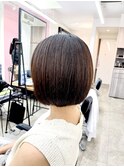大人可愛いボブ