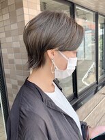 リグリー(regree)&nbsp;ハンサムショート/ショートウルフ/グレージュ/髪質改善