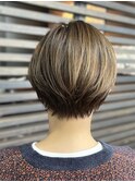 コンパクトショート大人ショートイメチェンマッシュショート