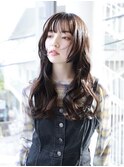 ロングウルフ/ロングレイヤー/シースルーバング/たまプラーザ
