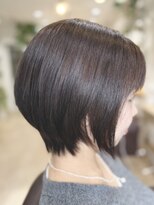 プラウドヘアー(Proud hair) 前下がりくびれショートボブstyle