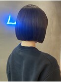 イメチェン外ハネボブ美髪ワイドバングレイヤー縮毛矯正/横浜