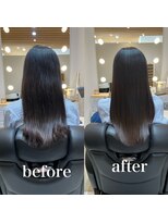 ツヤと髪 クリム(crim)&nbsp;髪質改善ヘアエステ　ロング　白髪染め　30 代、40代、２０代