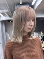 ヴェルダ 池袋店(verda)&nbsp;ブリーチ２回　ミルクティーベージ　haruto