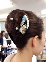 美容室 びゃんびゃん 社店&nbsp;ヘアセット/着物に似合うスタイル/イメチェン/美髪