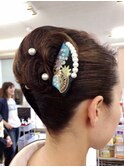 ヘアセット/着物に似合うスタイル/イメチェン/美髪