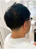 メンズ おしゃれな大人の無造作ツーブロックショート ビジネス◎