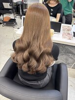 シェノン 近鉄奈良店(CHAINON)&nbsp;ブリーチなしで作るヘーゼルベージュ