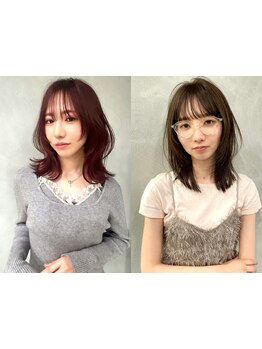 フェイスラインにこだわったレイヤーカットで小顔効果◎上品な女性らしい"くびれヘア"もお任せください！