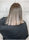外ハネボブ×インナーカラー◎