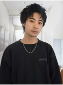 MINX青山店平山　メンズヘアスタイル（シャドウパーマ）