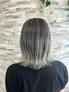 アイビー ヘアーアンドパーソナルカラー(I'B Hair & Personal Color) 【I’B】ホワイトメッシュ×サマー