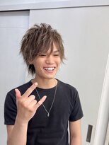 メンズサロン キング 枚方店(Men’s salon K!ng)&nbsp;波巻きツイストスパイラルパーマ/フェザーパーマ/眉毛/メンズ