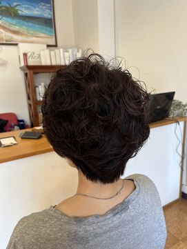 ヘアーコンセプト(HAIR CONCEPT) ショート×トップふんわりパーマ