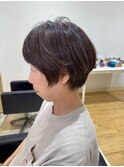 40代/50代向け 軽めショート/くびれショート