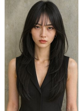 ローラン(ROULAND) ワンカールロングレイヤーカット