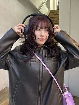 32mmで動きを♪ボルドーカラー