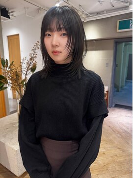 ローレン(LOREN) ミディアムヘア/デザインカラー/フェイスフレーミング/栄/久屋