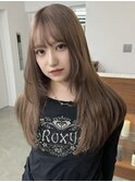 グレージュ/透明感カラー/レイヤーカット/ダブルカラー【梅田】