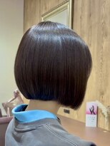 ラル(Lull)&nbsp;【鈴木悠孝】ショートボブ/ダークチョコレートブラウンカラー