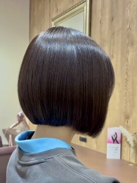 ラル(Lull) 【鈴木悠孝】ショートボブ/ダークチョコレートブラウンカラー