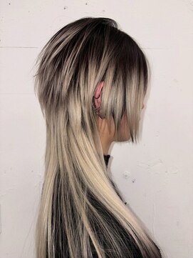 クク 渋谷(QUQU) ブロンド　ハイトーン　ローライト