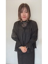店長　上條 恵香　【松本市/ぱっつんボブ/ハイライト/髪質改善/白髪ぼかし】