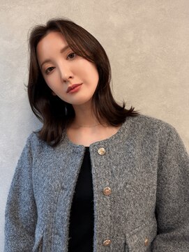 テネール(TENELE) ミディアムレイヤー　Premium髪質改善