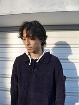 キュー(Cue_)&nbsp;大人メンズ無造作こなれパーマ
