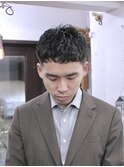刈り上げ/ピンパーマ/ショートパーマ/ベリーショート/men's